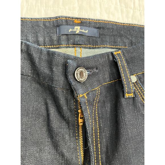 7 FOR ALL MANKIND Women's Fashion Boyfriend High Cuff Jean Sz 31 NWT - Picture 9 of 14